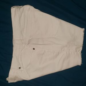 White Gap Denim shorts